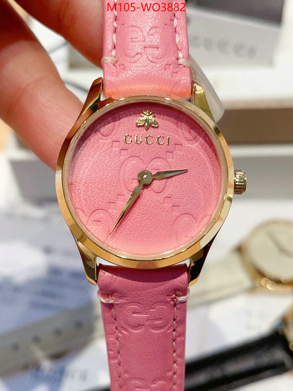 Watch(4A)-Gucci,good quality replica ,ID: WO3882,$: 105USD