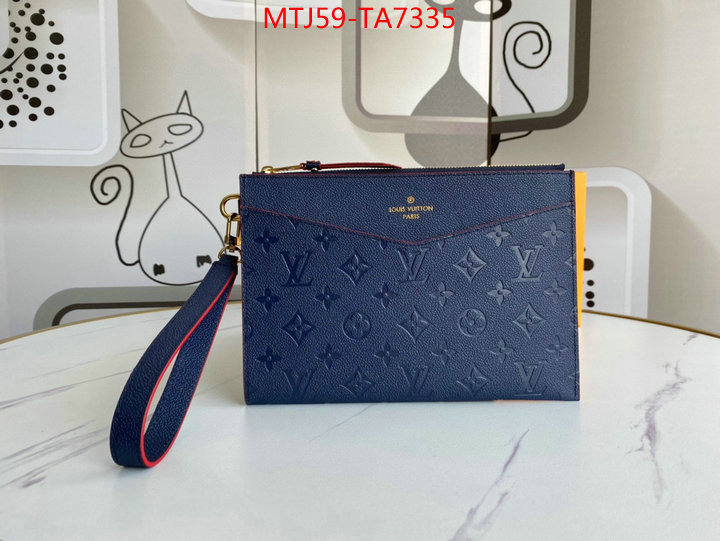 LV Bags(4A)-Wallet,ID: TA7335,$: 59USD