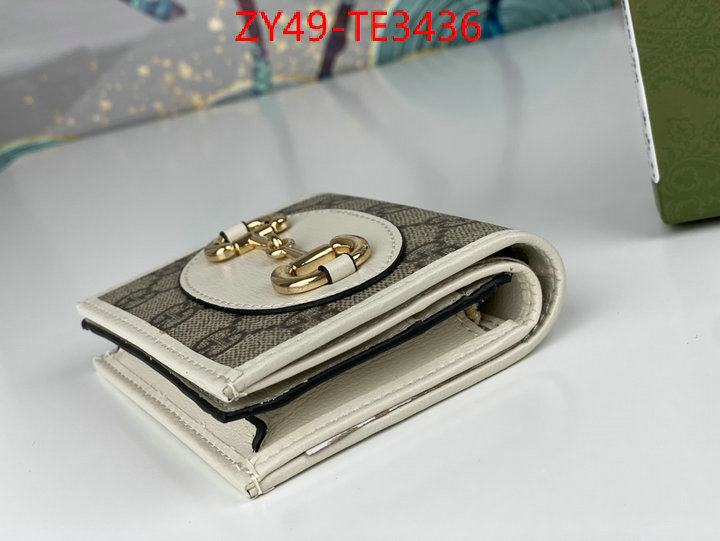 Gucci Bags(4A)-Wallet-,wholesale ,ID: TE3436,$: 49USD