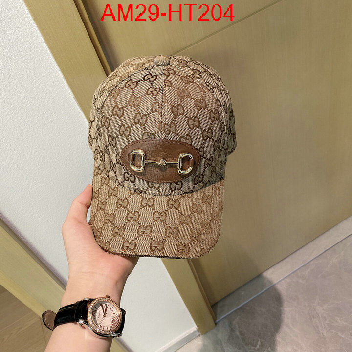 Cap (Hat)-Gucci,how quality , ID:HT204,$: 29USD