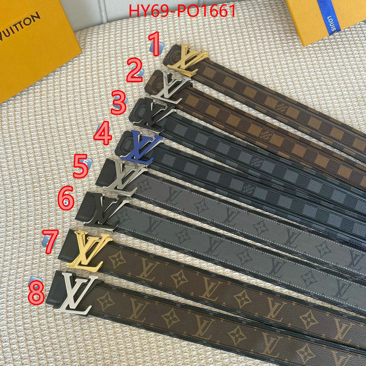 Belts-LV,fake designer , ID: PO1661,$: 69USD