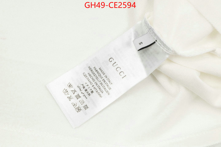 Clothing-Gucci,highest product quality , ID: CE2594,$: 49USD