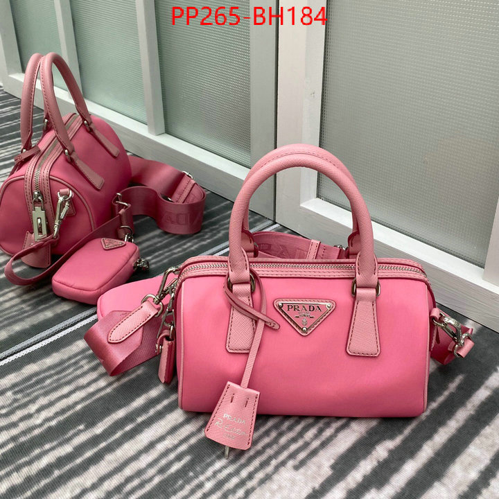 Prada Bags(TOP)-Diagonal-,ID: BH184,$:265USD