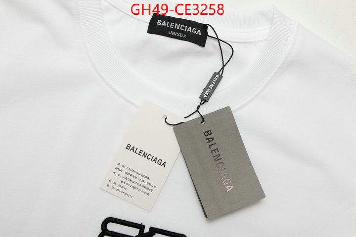 Clothing-Balenciaga,where should i buy replica , ID: CE3258,$: 49USD