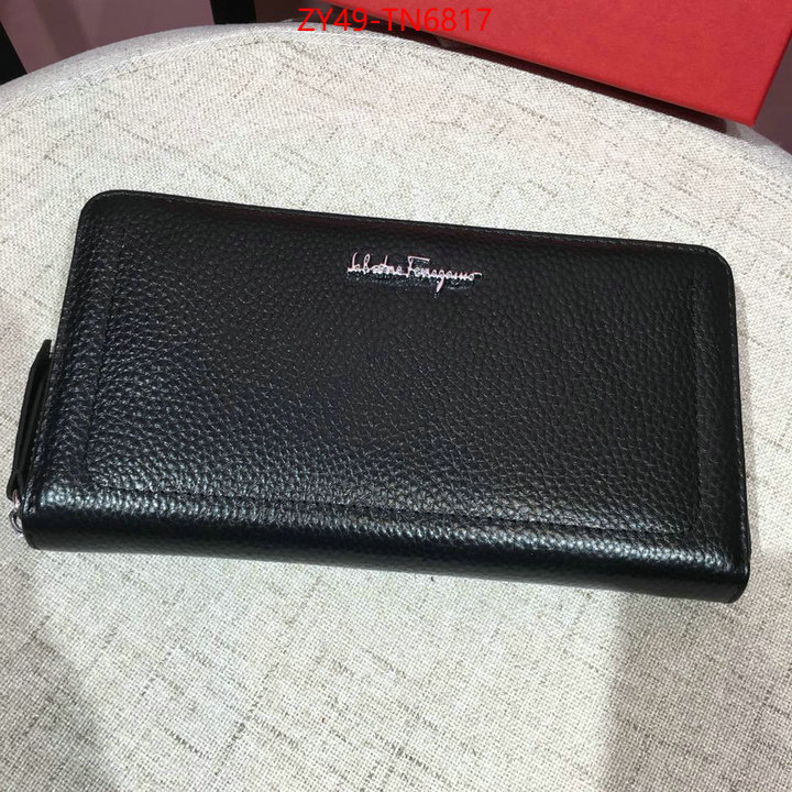 Ferragamo Bags(4A)-Wallet,new designer replica ,ID: TN6817,$: 49USD