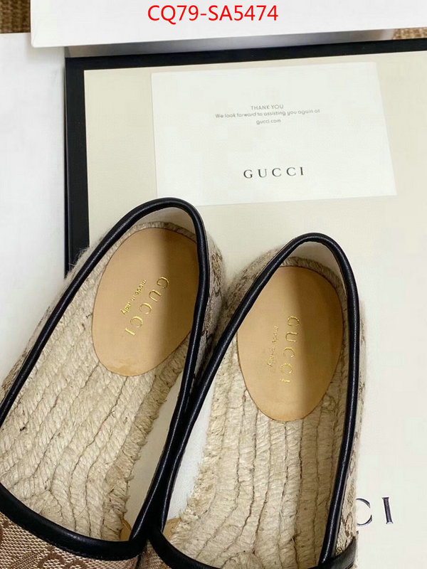 Women Shoes-Gucci,high quality designer replica , ID: SA5474,$: 79USD