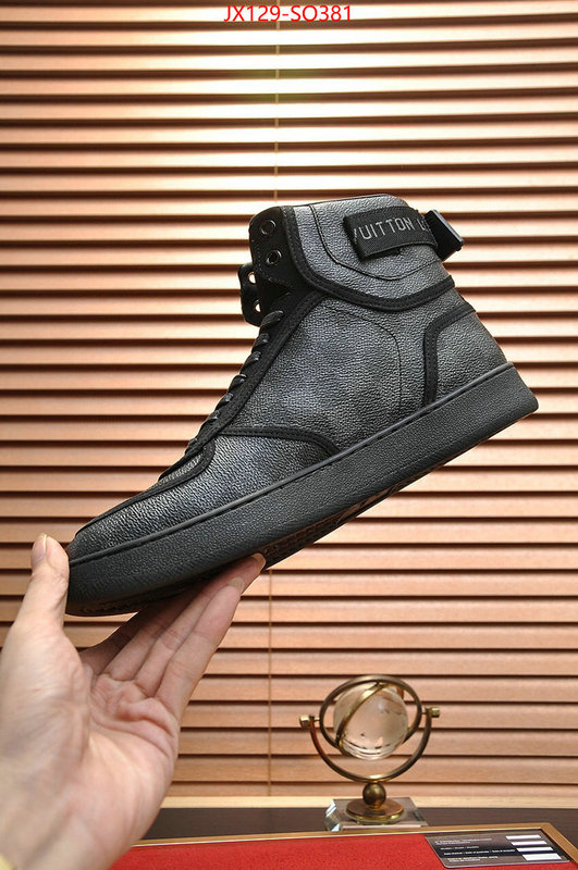 Men Shoes-LV,fake , ID: SO381,$: 129USD