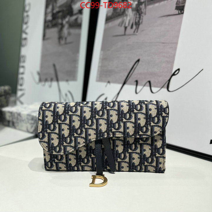 Dior Bags(TOP)-Wallet-,ID: TD9682,$: 99USD