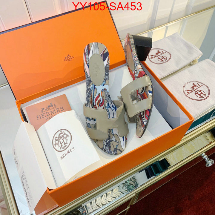 Women Shoes-Hermes,high quality aaaaa replica , ID:SA453,$: 105USD