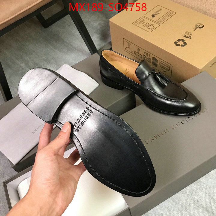 Men Shoes-Brunello Cucinelli,replica how can you , ID: SO4758,$: 189USD