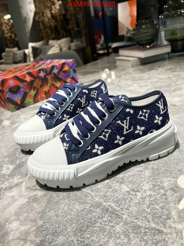 Women Shoes-LV,designer , ID: SN7420,$: 99USD