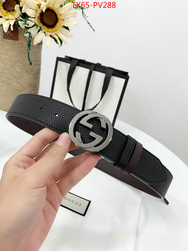 Belts-Gucci,outlet 1:1 replica , ID: PV288,$:65USD