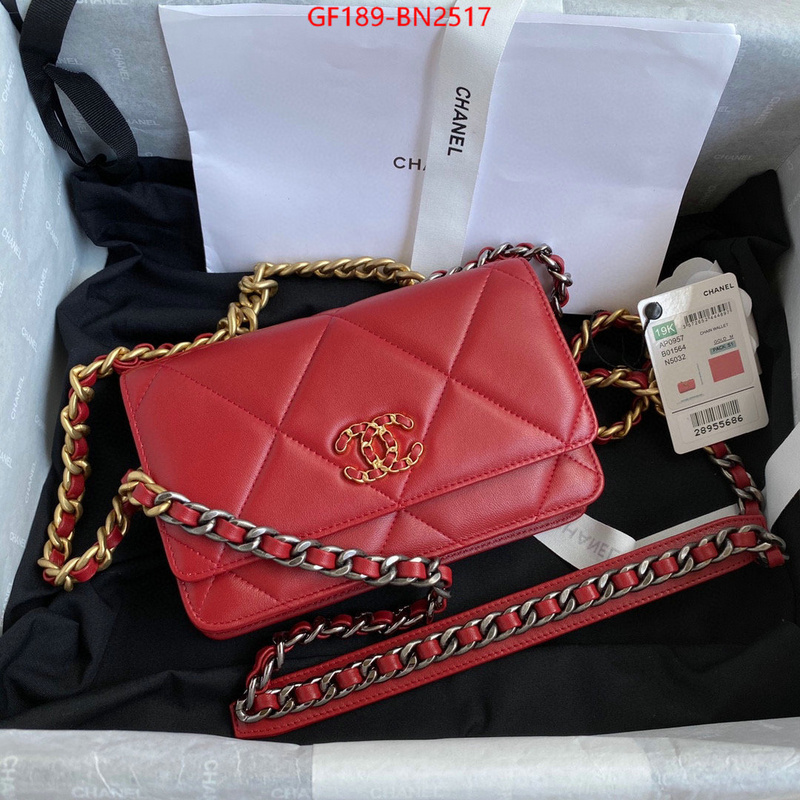 Chanel Bags(TOP)-Diagonal-,ID: BN2517,$: 189USD