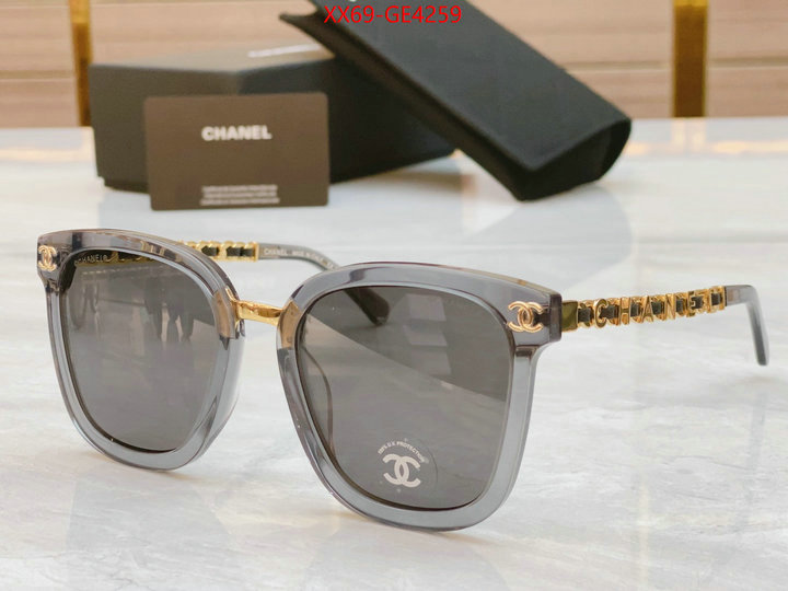 Glasses-Chanel,2023 perfect replica designer , ID: GE4259,$: 69USD