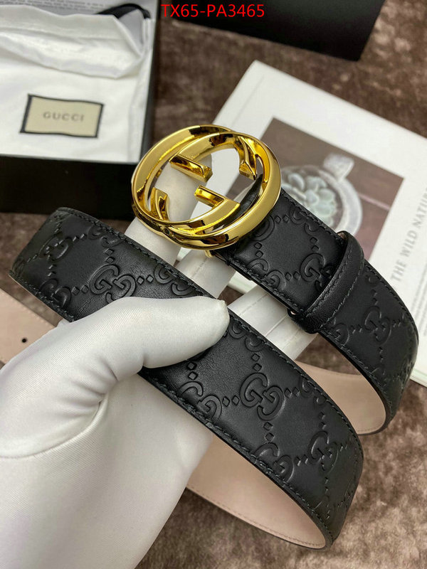 Belts-Gucci,what's the best place to buy replica , ID: PA3465,$: 65USD