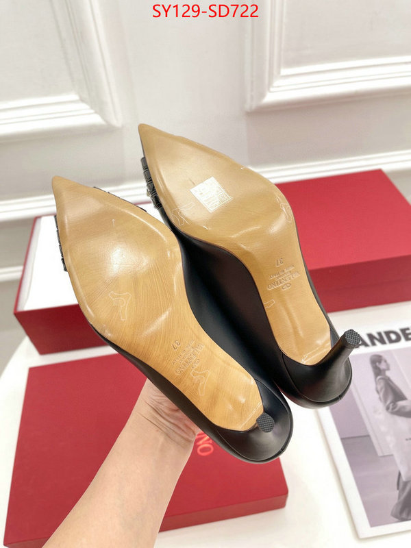 Women Shoes-Valentino,2023 replica wholesale cheap sales online , ID: SD722,$: 129USD