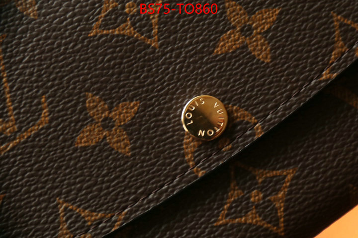 LV Bags(TOP)-Wallet,ID: TO860,$: 75USD