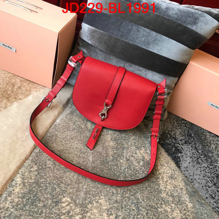 Miu Miu Bags(TOP)-Diagonal-,1:01 ,ID: BL1991,$: 229USD