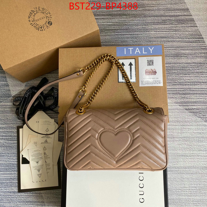 Gucci Bags(TOP)-Marmont,top fake designer ,ID: BP4388,$: 229USD