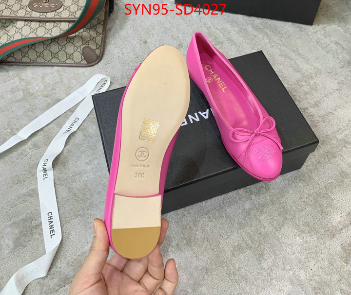 Women Shoes-Chanel,1:1 replica wholesale , ID: SD4027,$: 95USD