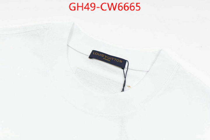 Clothing-LV,designer fake , ID: CW6665,$: 49USD