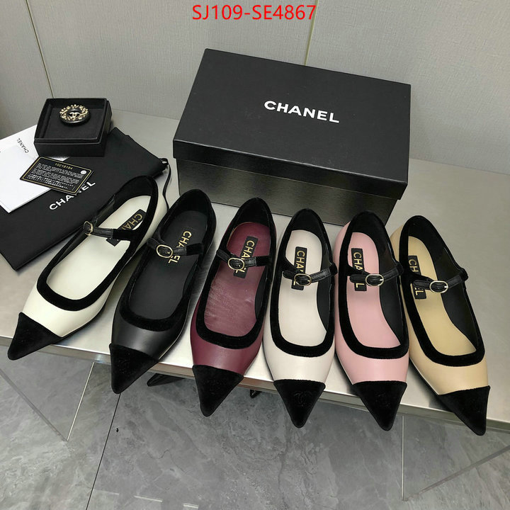 Women Shoes-Chanel,high-end designer , ID: SE4867,$: 109USD