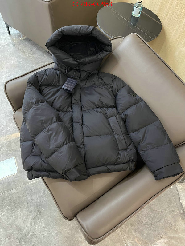 Down jacket Women-Prada,high-end designer , ID: CO983,$: 209USD