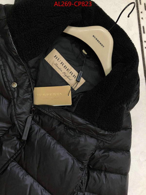 Down jacket Women-Burberry,best quality replica , ID: CP823,$:269USD