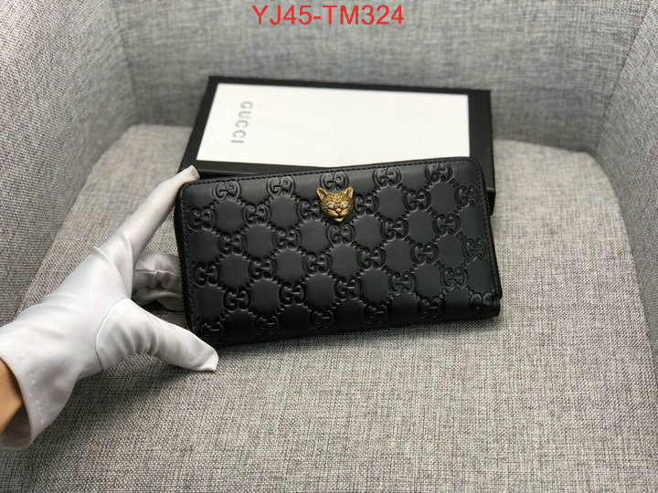 Gucci Bags(4A)-Wallet-,ID: TM324,$:45USD