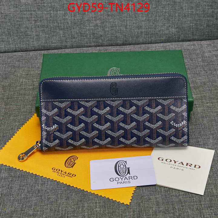 Goyard Bags(4A)-Wallet,aaaaa replica designer ,ID: TN4129,$: 59USD