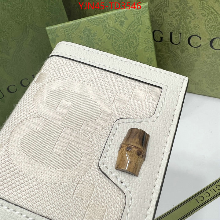 Gucci Bags(4A)-Wallet-,aaaaa+ class replica ,ID: TD3546,$: 45USD