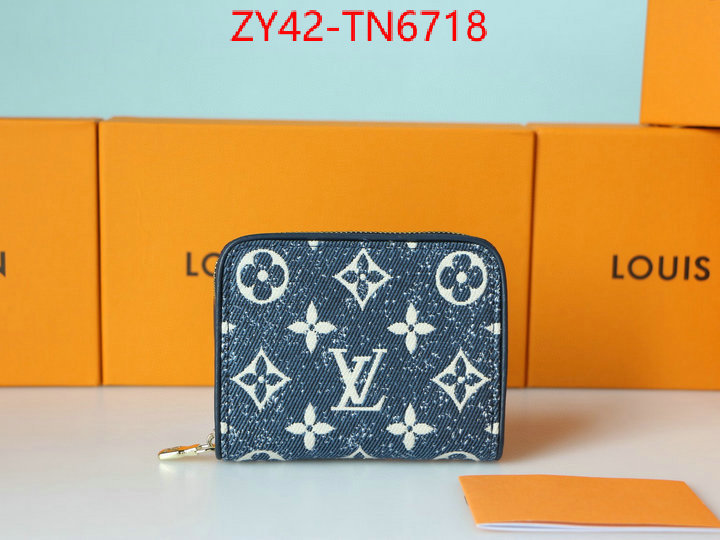 LV Bags(4A)-Wallet,ID: TN6718,$: 42USD