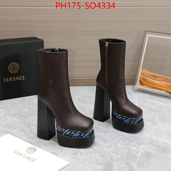 Women Shoes-Versace,mirror copy luxury , ID: SO4334,$: 175USD