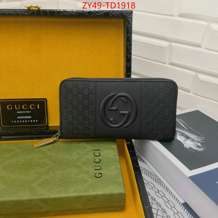 Gucci Bags(4A)-Wallet-,supplier in china ,ID: TD1918,$: 49USD