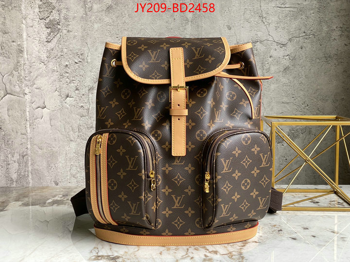 LV Bags(TOP)-Backpack-,ID: BD2458,$: 209USD