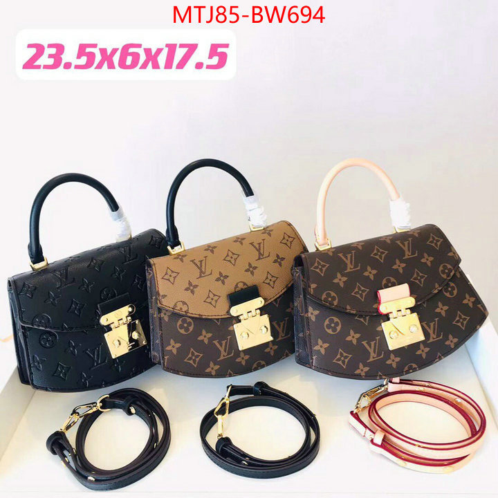 LV Bags(4A)-Handbag Collection-,top quality designer replica ,ID: BW694,$: 85USD