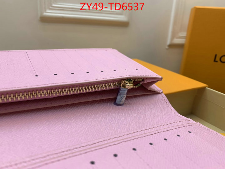 LV Bags(4A)-Wallet,best aaaaa ,ID: TD6537,$: 49USD