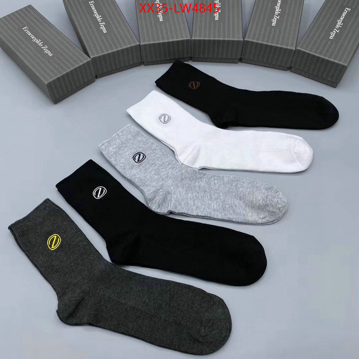 Sock-Zegna,aaaaa replica designer , ID: LW4845,$: 35USD