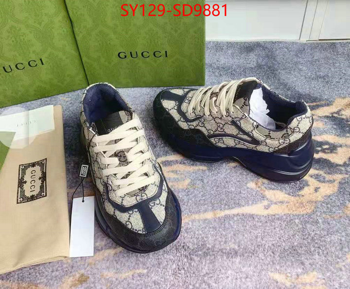 Men Shoes-Gucci,replica 2023 perfect luxury , ID: SD9881,$: 129USD