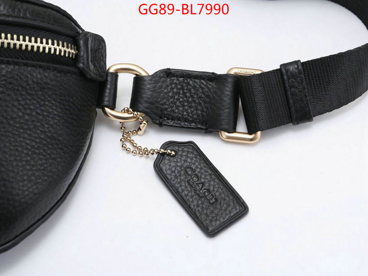 Coach Bags(4A)-Belt Bag-Chest Bag--,replica wholesale ,ID: BL7990,$: 89USD