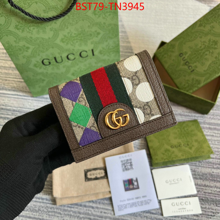 Gucci Bags(TOP)-Wallet-,ID: TN3945,$: 79USD
