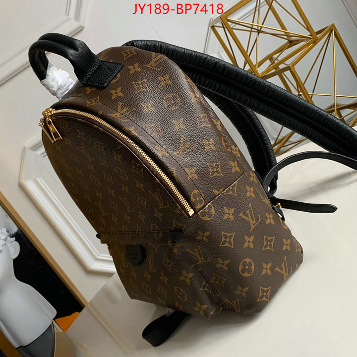 LV Bags(TOP)-Backpack-,Code: BP7418,$: 189USD