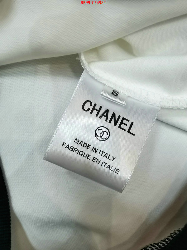 Clothing-Chanel,found replica , ID: CE4982,$: 99USD