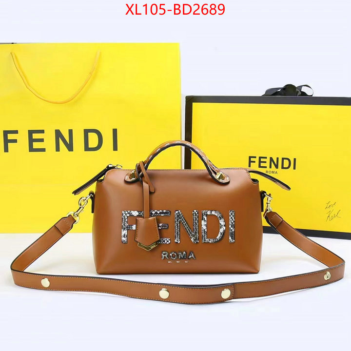 Fendi Bags(4A)-By The Way-,luxury fake ,ID: BD2689,$: 105USD