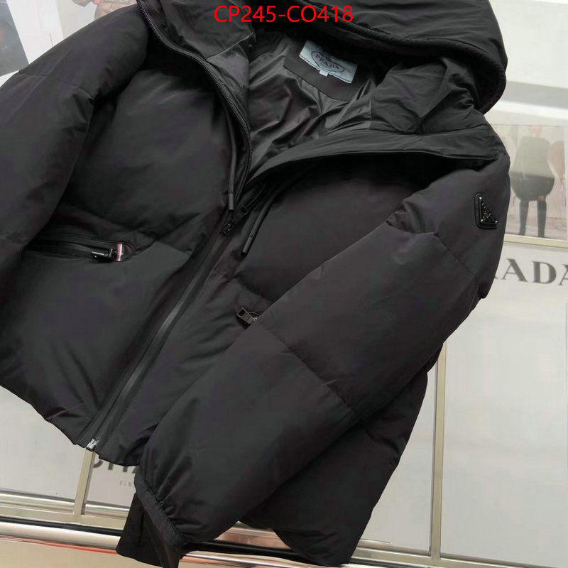 Down jacket Women-Prada,same as original , ID: CO418,$: 245USD