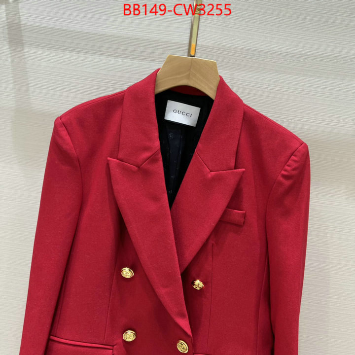 Clothing-Gucci,replica 1:1 , ID: CW3255,$: 149USD