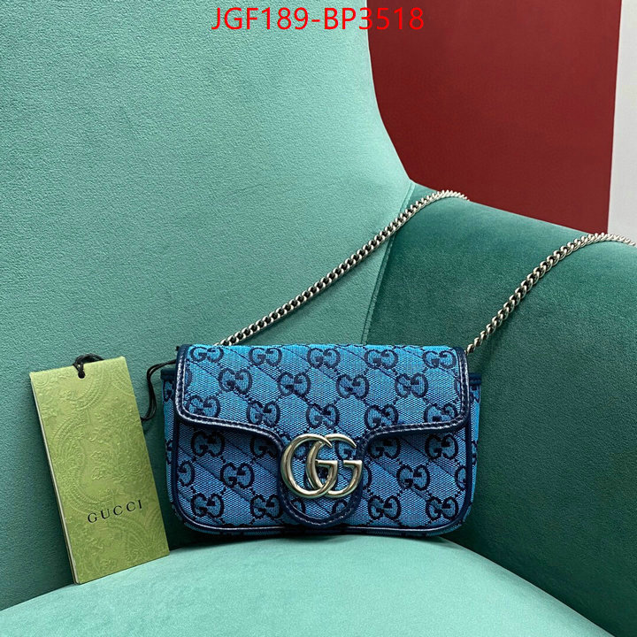 Gucci Bags(TOP)-Marmont,ID: BP3518,$: 189USD