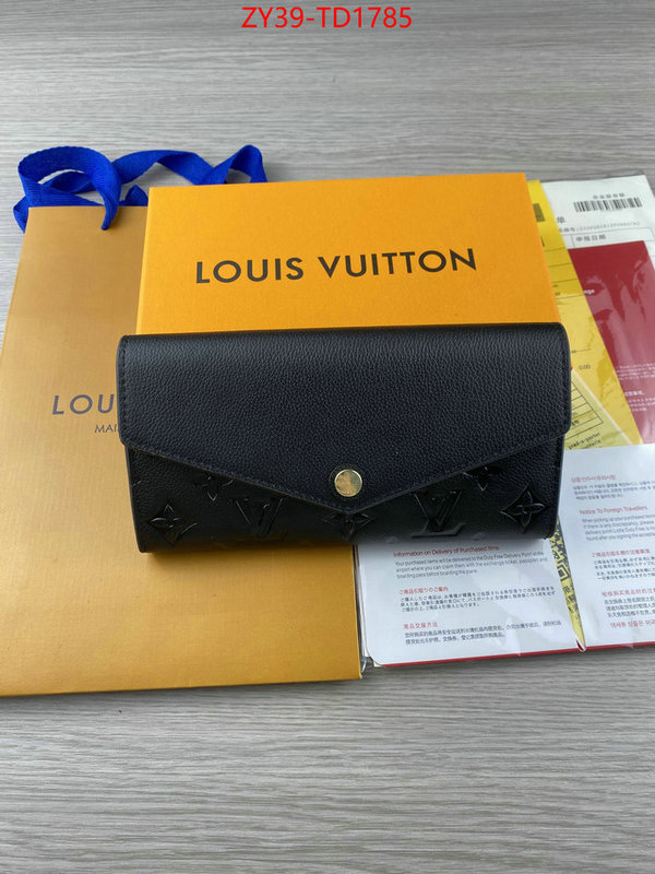 LV Bags(4A)-Wallet,ID: TD1785,$: 39USD