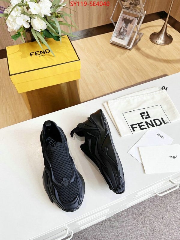 Women Shoes-Fendi,cheap high quality replica , ID: SE4040,$: 119USD