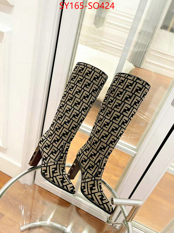 Women Shoes-Fendi,luxury cheap replica , ID: SO424,$: 165USD